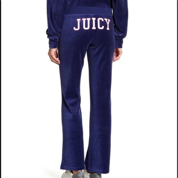 juicy couture del rey velour pants
